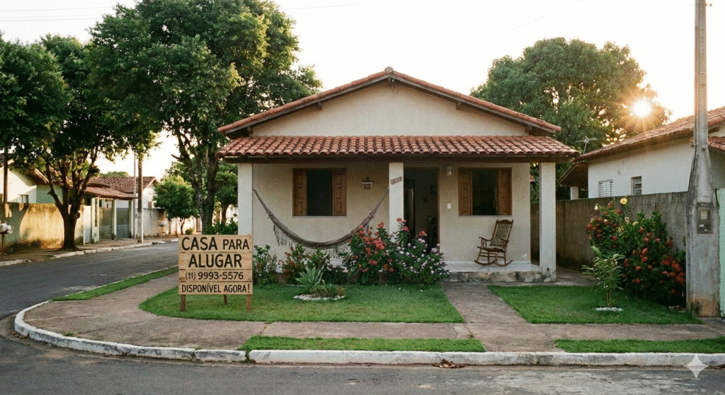CASA PARA ALUGAR ZONA OESTE